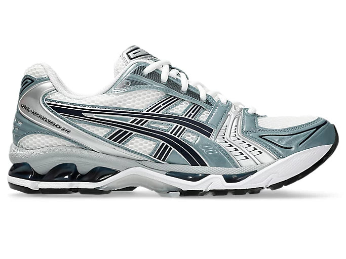Gel Kayano 14 Blanc Fjord Gris