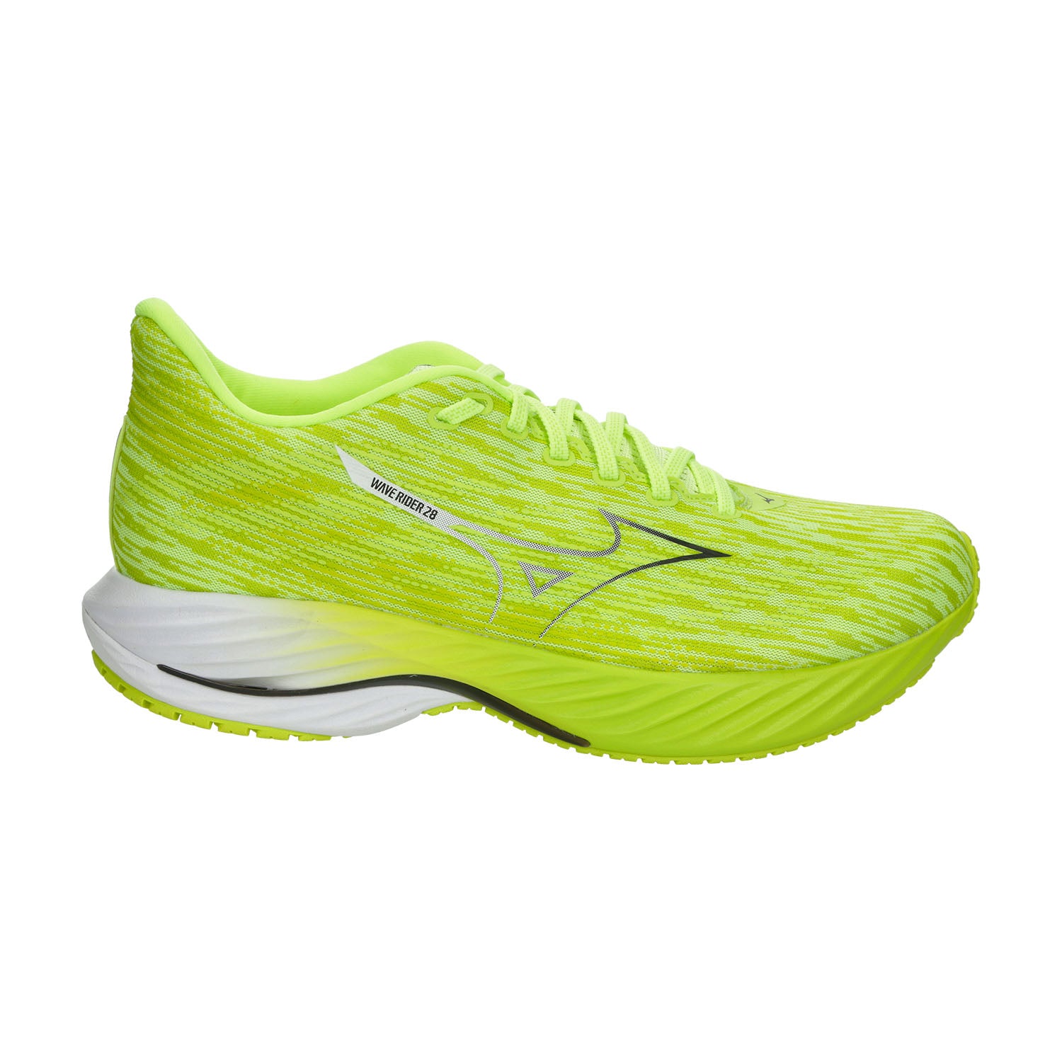 Mizuno Wave Rider 28 Neo Lime Black